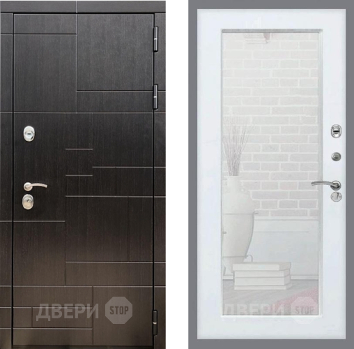 Дверь Рекс (REX) 20 Зеркало Пастораль Силк Сноу в Яхроме