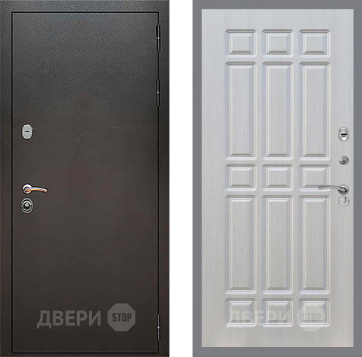 Дверь Рекс (REX) 5 Серебро Антик FL-33 Лиственница беж в Яхроме