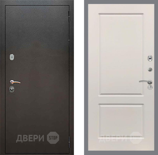 Входная металлическая Дверь Рекс (REX) 5 Серебро Антик FL-117 Шампань в Яхроме