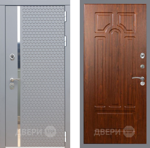 Входная металлическая Дверь Рекс (REX) 24 FL-58 Морёная берёза в Яхроме