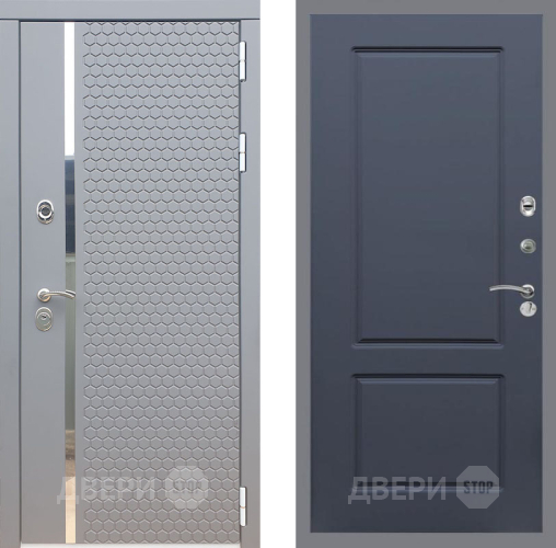 Дверь Рекс (REX) 24 FL-117 Силк титан в Яхроме