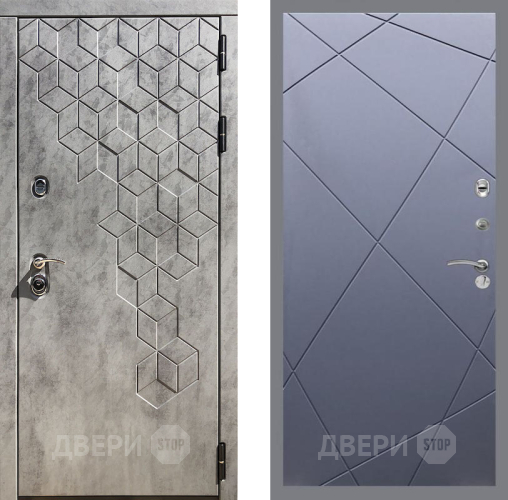 Дверь Рекс (REX) 23 FL-291 Силк титан в Яхроме