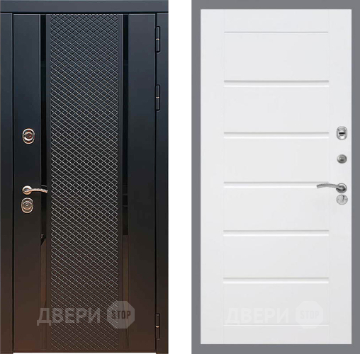 Входная металлическая Дверь Рекс (REX) 25 Сити Белый ясень в Яхроме