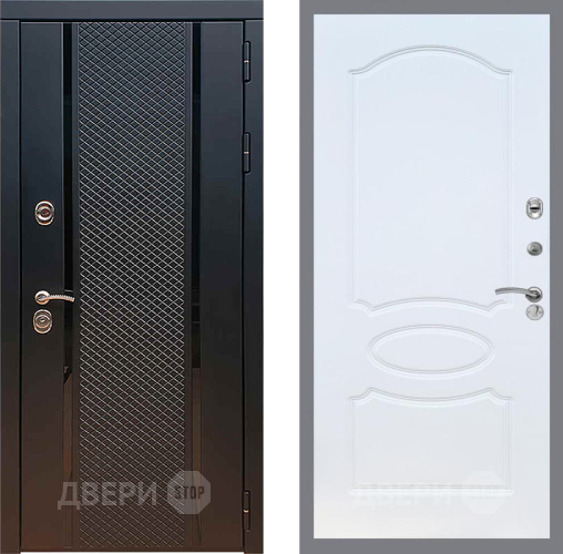 Дверь Рекс (REX) 25 FL-128 Белый ясень в Яхроме