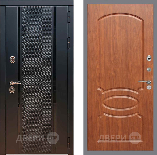 Входная металлическая Дверь Рекс (REX) 25 FL-128 Морёная берёза в Яхроме