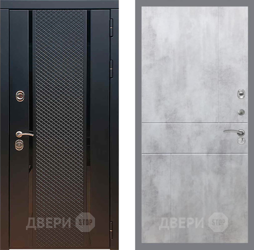 Дверь Рекс (REX) 25 FL-290 Бетон светлый в Яхроме