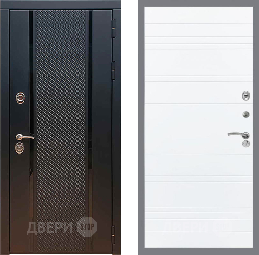 Дверь Рекс (REX) 25 Line Силк Сноу в Яхроме
