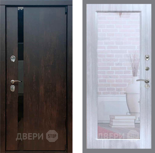 Дверь Рекс (REX) 26 Зеркало Пастораль Сандал белый в Яхроме