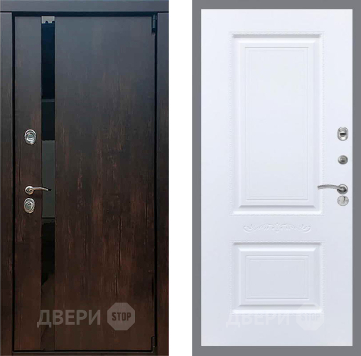 Входная металлическая Дверь Рекс (REX) 26 Смальта Силк Сноу в Яхроме