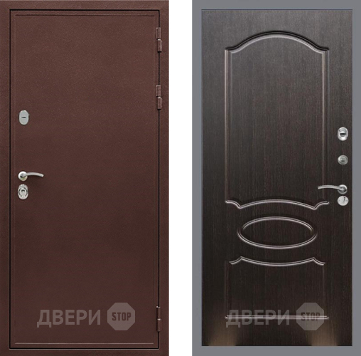Дверь Рекс (REX) 5 металл 3 мм FL-128 Венге светлый в Яхроме
